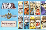 Fuga: Melodies of Steel 2 - Tail Concerto Costume Pack DLC now available